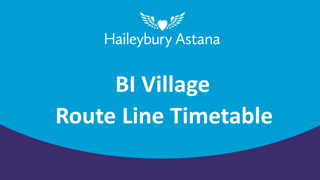 BI Village route