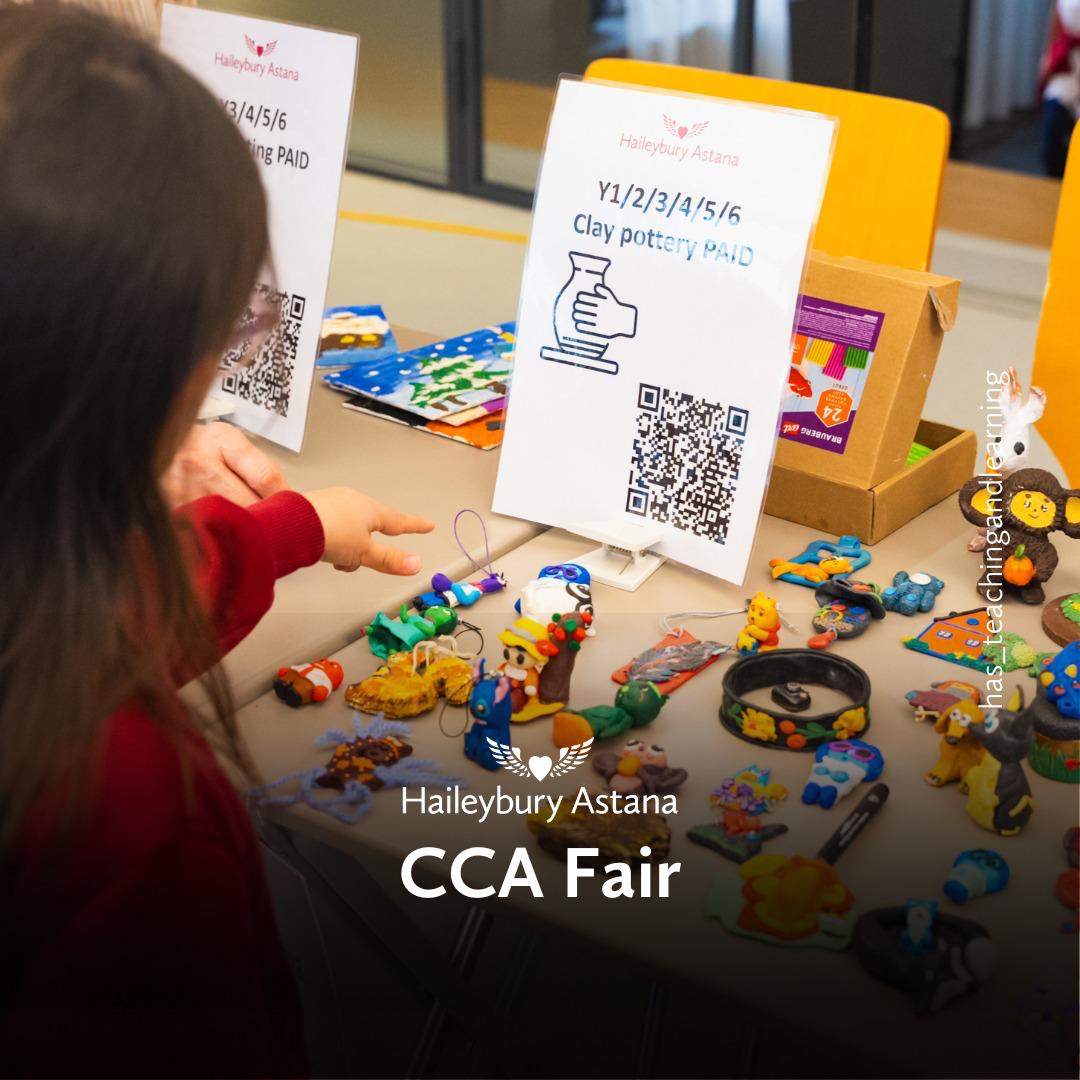 Discovering Passions at the Haileybury Astana CCA Fair